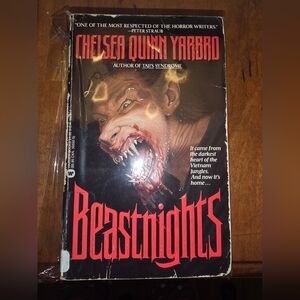 BEASTNIGHTS By Chelsea Quinn Yarbro  1st Print 1st Edition